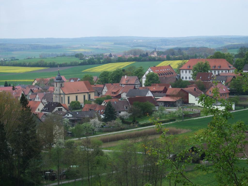 Ferienwohnung Bockelt Stadtlauringen المظهر الخارجي الصورة